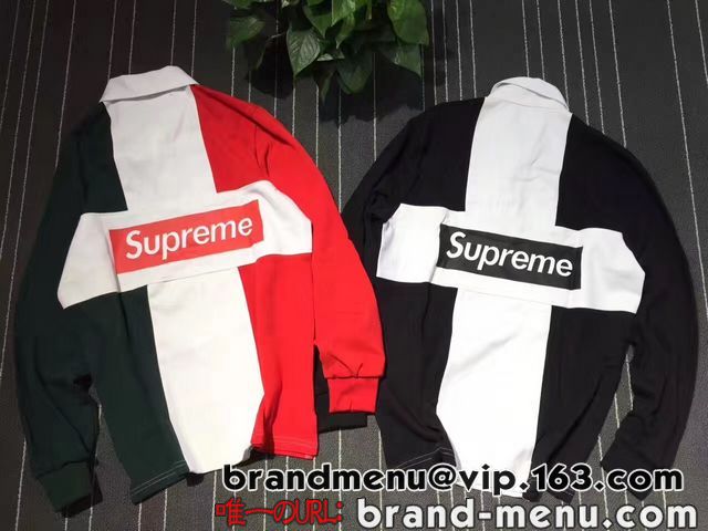 2017V fB[XYSupreme 16FW Split Rugby Vv[ XvbgOr[ K[Vc p[J[ COZup jp 105 ؍Uʔ